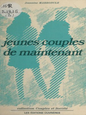 cover image of Jeunes couples de maintenant